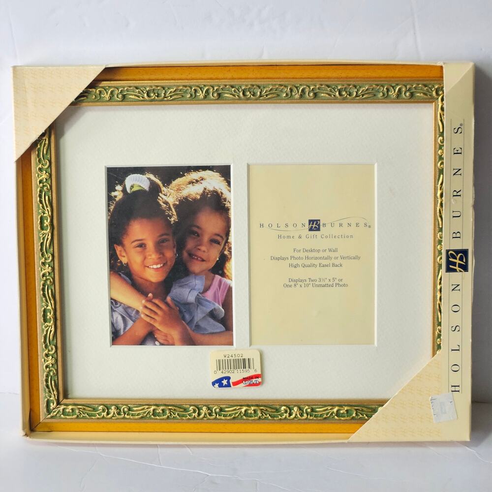 Vintage Holson Burnes Gold Ornate 8x10 Frame - New Old Stock W24502